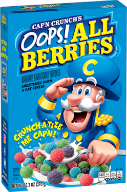 Cap’n Crunch’s OOPS! All Berries®